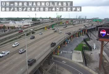 This camera is located in the median of US 90B in New Orleans.