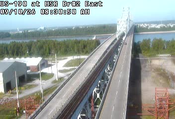 US 190 at Miss River Brdg East