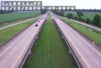 Traffic closest to this camera is traveling eastbound on I-10.
