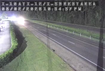 Traffic closest to this camera is traveling westbound on I-10.