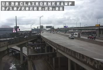 US 90 at Claiborne Ramp