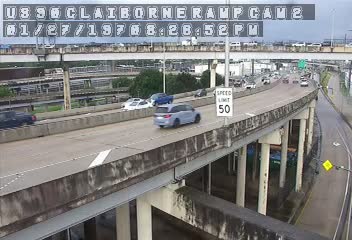 US 90 at Claiborne Ramp
