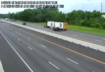 Traffic closest to this camera is traveling eastbound on I-10.