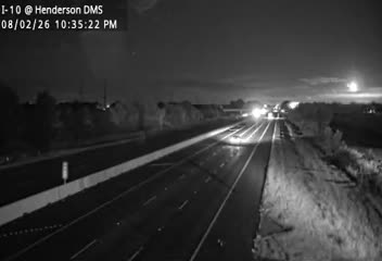 Traffic closest to this camera is traveling eastbound on I-10.