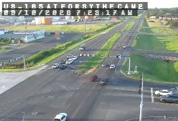 US 165 before Forsythe Bypass