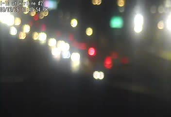 Traffic closest to this camera is traveling eastbound on I-10.
