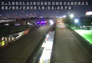 Traffic closest to this camera is traveling westbound on I-10.
