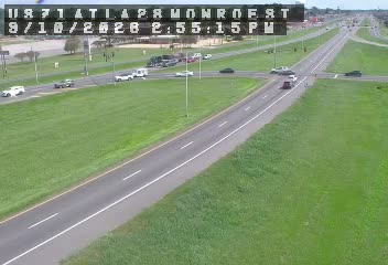 US 71 at LA 28 (Monroe St.)