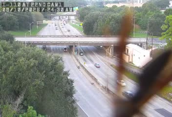 I-110 at North 22nd St.