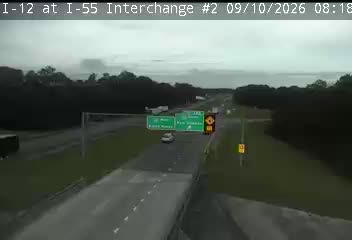 I-12 at I-12/I-55 Junction