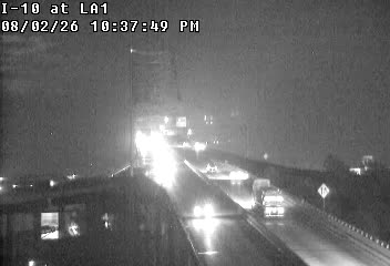 Traffic closest to this camera is traveling westbound on I-10.