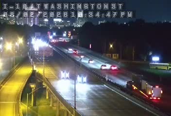 Traffic closest to this camera is traveling eastbound on I-10.