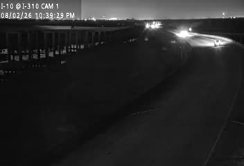 Traffic closest to this camera is traveling westbound on I-10.