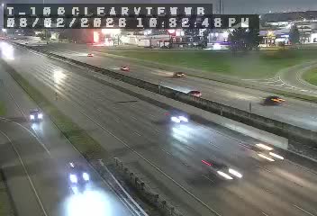 Traffic closest to this camera is traveling westbound on I-10.