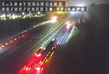Traffic closest to this camera is traveling eastbound on I-10.