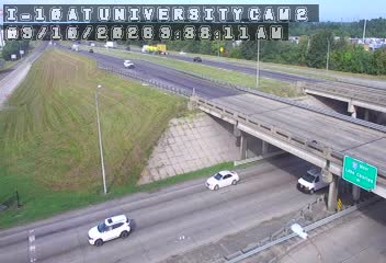 I-10 at LA 182 (N University) (Eastbound)