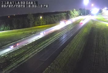 Traffic closest to this camera is traveling eastbound on I-10.