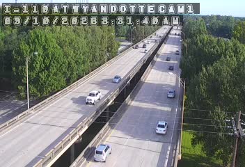 I-110 at Wyandotte (Northbound)