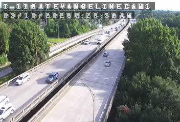 I-110 at Evangeline (Northbound)