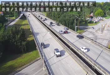 I-110 at Evangeline (Northbound)