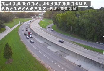 I-110 at Governors Mansion (Southbound)