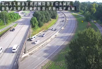 I-110 at North 22nd St