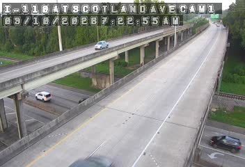 I-110 at LA 19 Scotland Ave (Northbound)