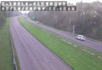 I-10 WB before LA 415 DMS