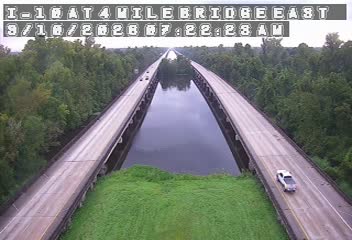 I-10 at 4 Mile Bridge (Reserve Canal) East